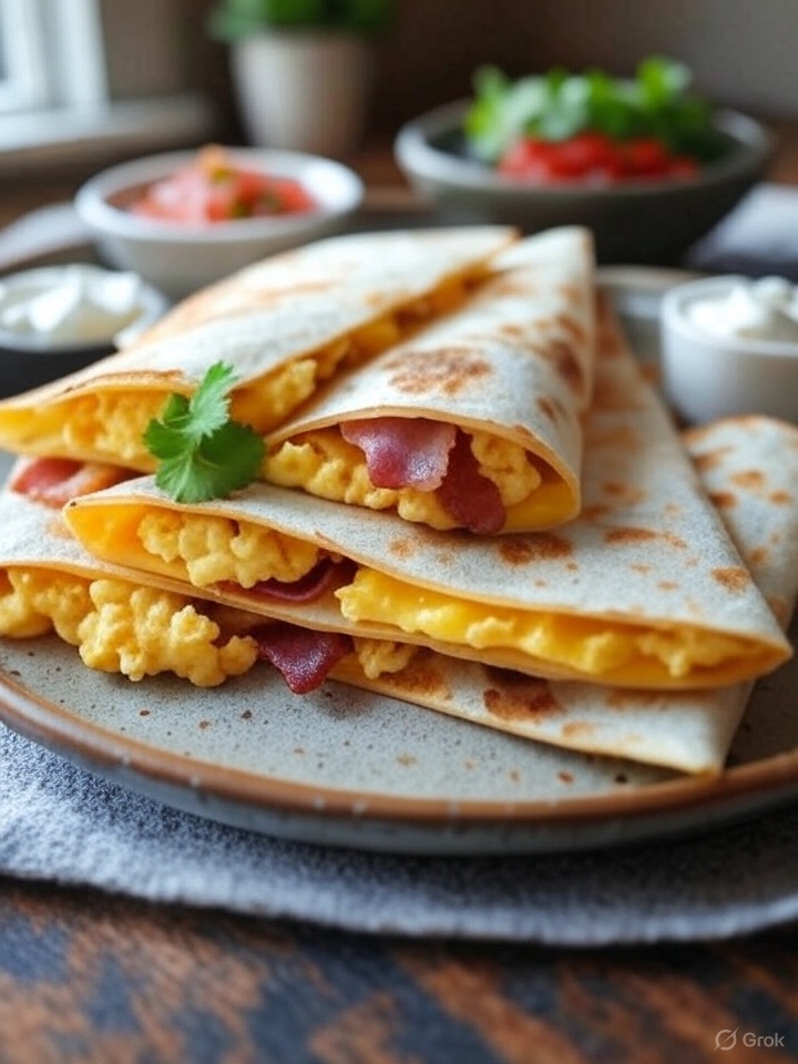 Breakfast Quesadillas
