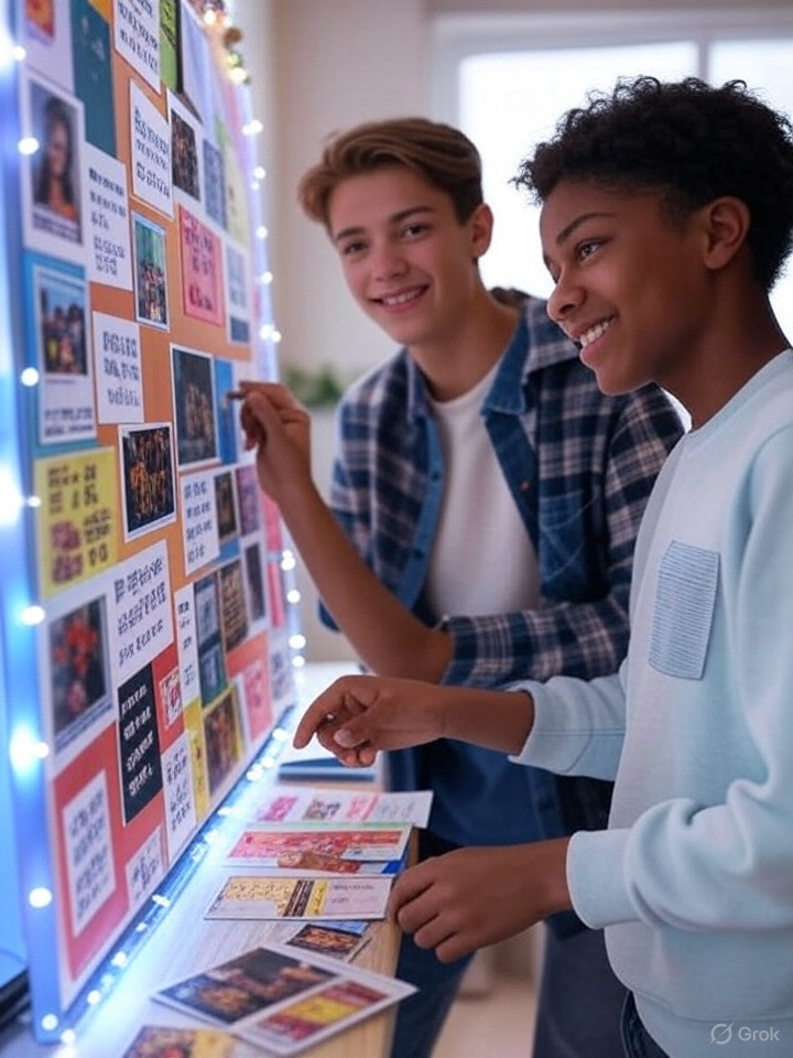 Mood Board Wall Collage