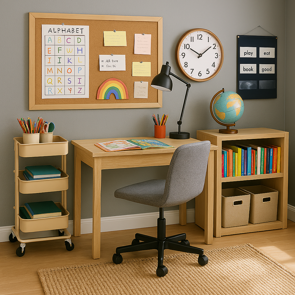 Homeschool Space Essentials