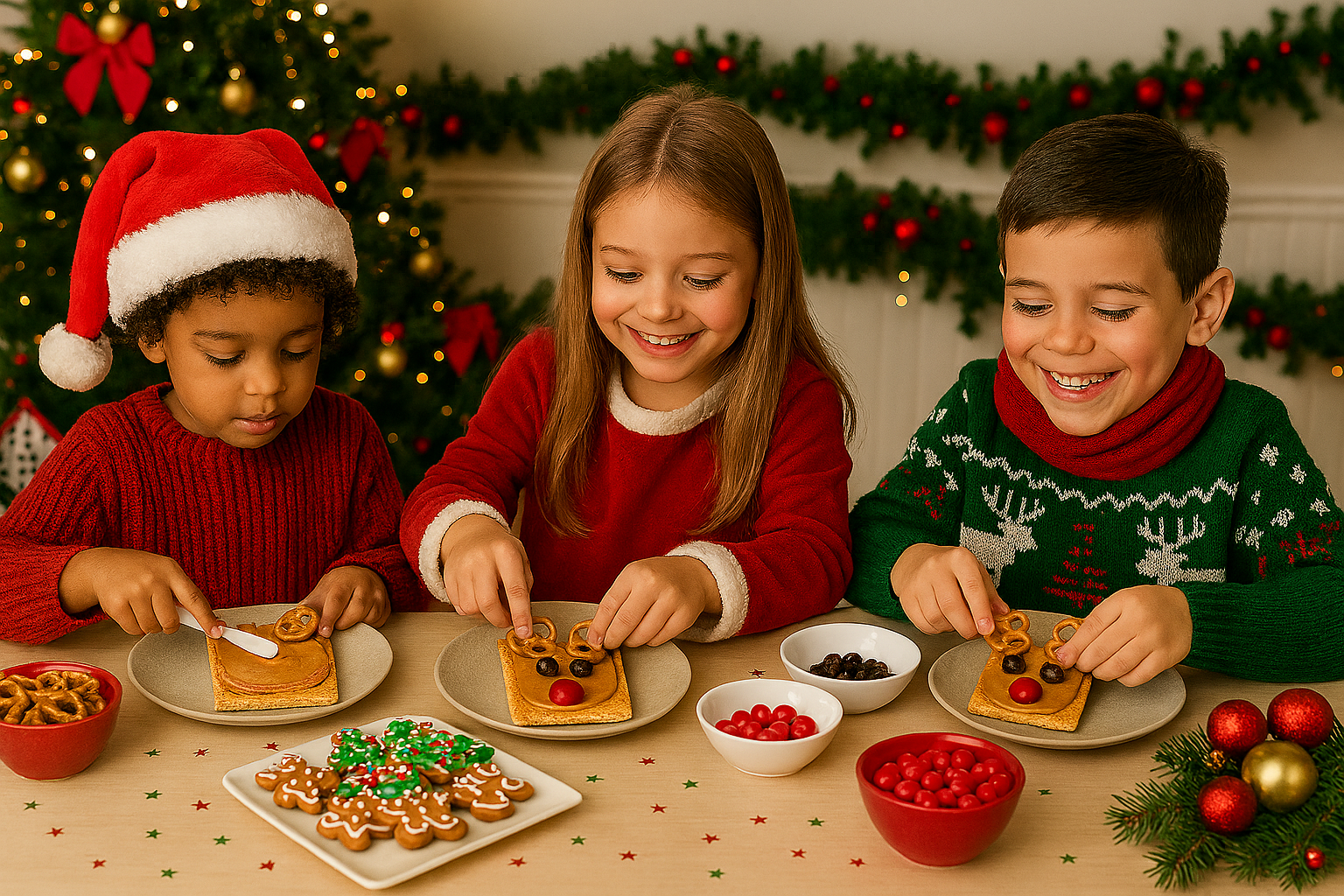 Reindeer Graham Crackers