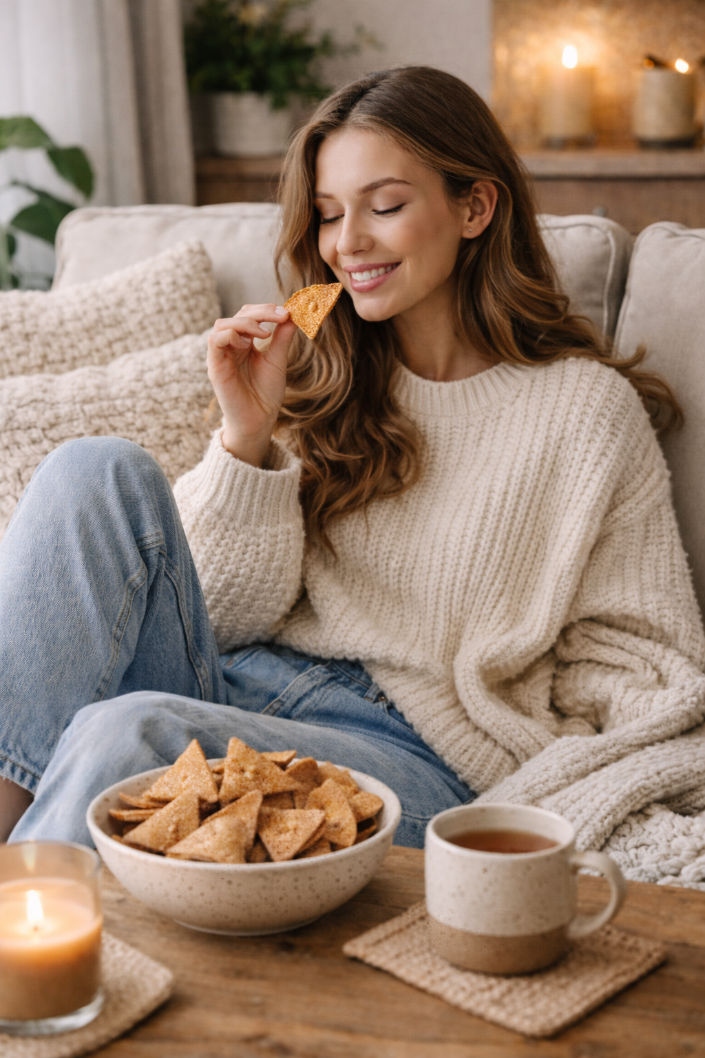 Cinnamon Sugar Pita Chips