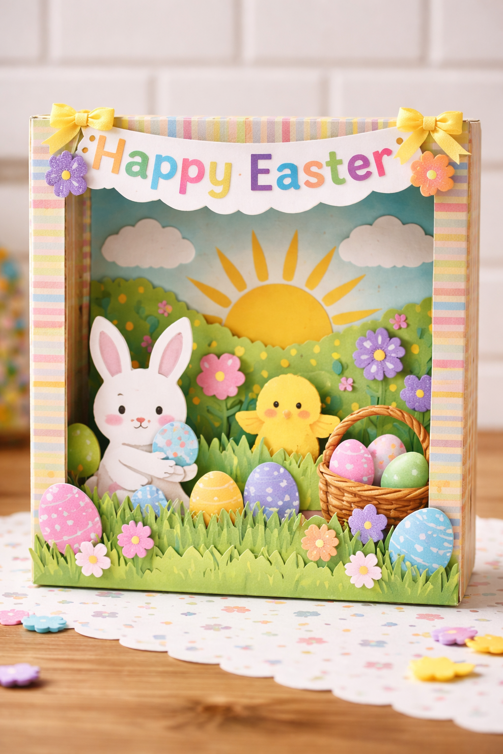 An Easter Shadow Box